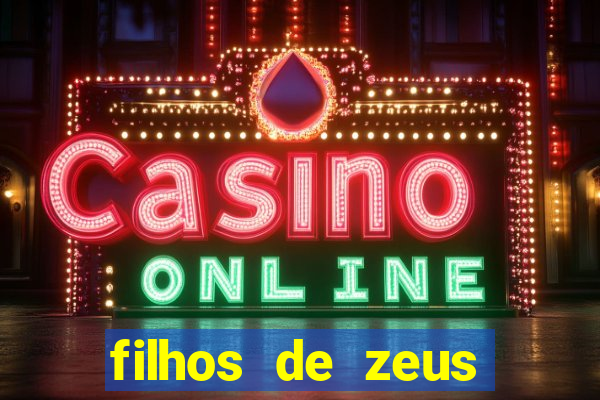 filhos de zeus mitologia grega